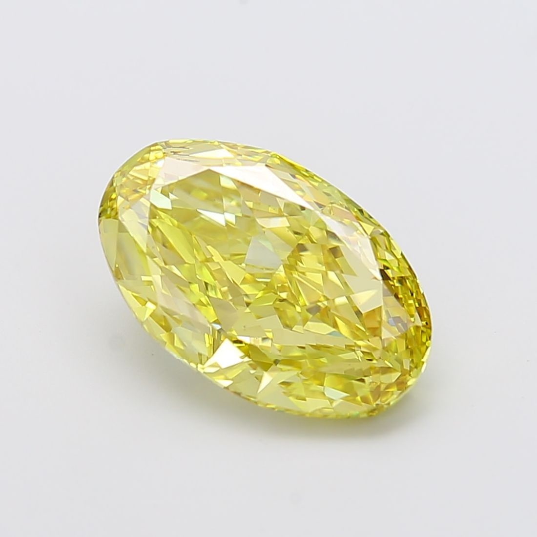 Loose Diamond - OVAL 7.5ct Fancy Intense Yellow VS1: Loose Diamond - OVAL 7.5ct Fancy Intense Yellow VS1 Source: This is a real non-mined Diamond that has been grown in a lab Shape: OVAL Carats: 7.5 Color: Fancy Intense Yellow Certification: IGI Video: