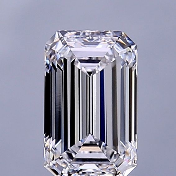 Loose Diamond - EMERALD 1.54ct D VVS1: Loose Diamond - EMERALD 1.54ct D VVS1 Source: This is a real non-mined Diamond that has been grown in a lab Shape: EMERALD Carats: 1.54 Color: D Clarity: VVS1 Certification: IGI Video: