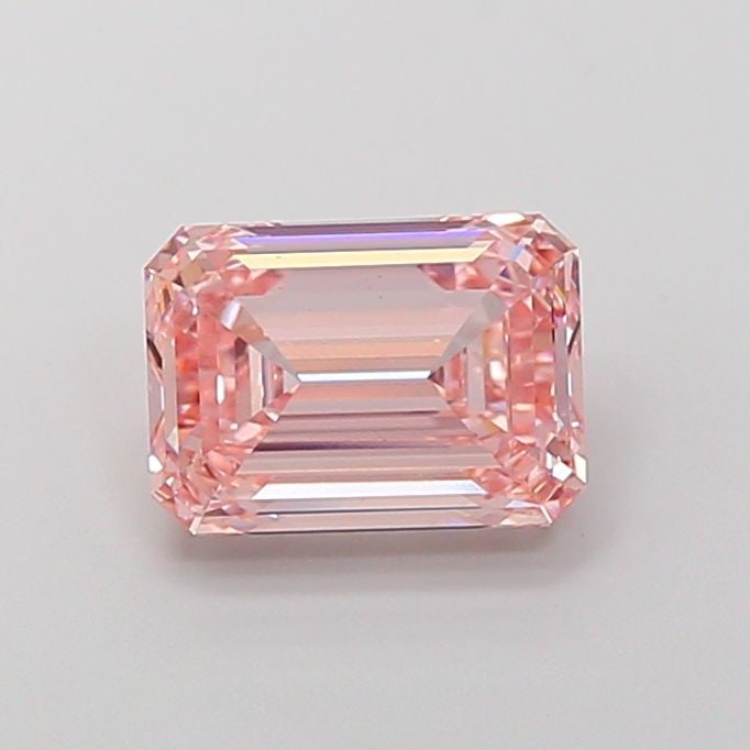 Loose Diamond - EMERALD 3.02ct Fancy Intense Pink VS1: Loose Diamond - EMERALD 3.02ct Fancy Intense Pink VS1 Source: This is a real non-mined Diamond that has been grown in a lab Shape: EMERALD Carats: 3.02 Color: Fancy Intense Pink Certification: IGI Vid