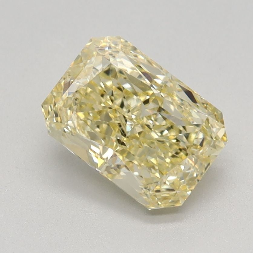 Loose Diamond - RADIANT 1.1ct Fancy Intense Yellow VS1: Loose Diamond - RADIANT 1.1ct Fancy Intense Yellow VS1 Source: This is a real non-mined Diamond that has been grown in a lab Shape: RADIANT Carats: 1.1 Color: Fancy Intense Yellow Certification: IGI