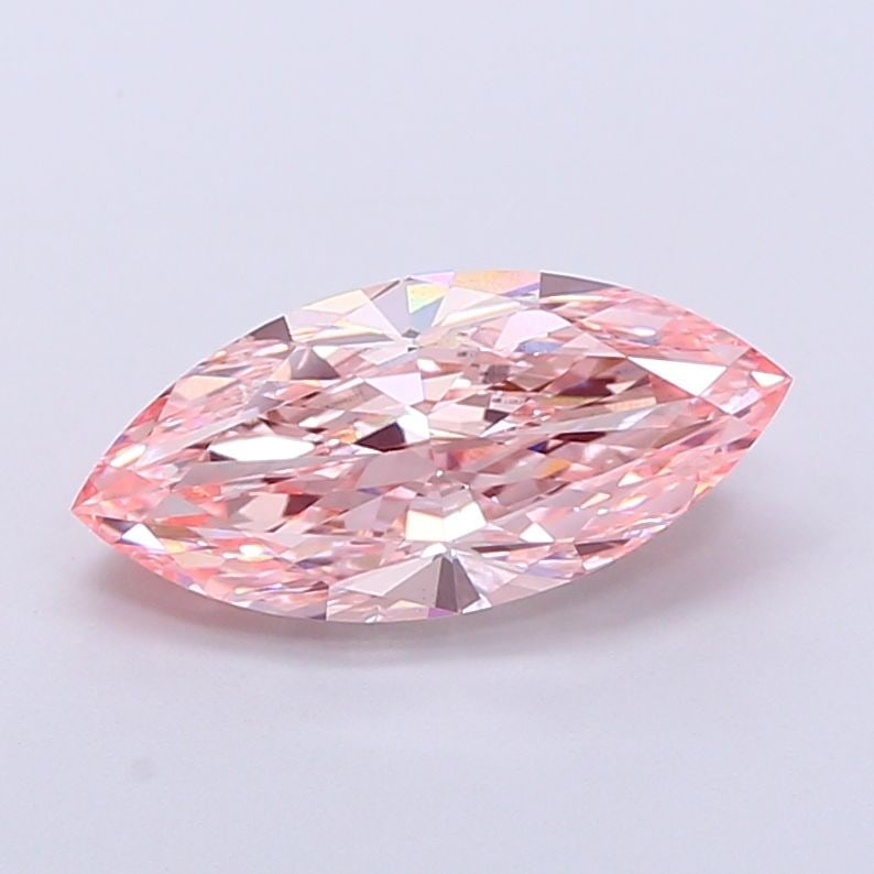 Loose Diamond - MARQUISE 4.0ct Fancy Intense Pink VS2: Loose Diamond - MARQUISE 4.0ct Fancy Intense Pink VS2 Source: This is a real non-mined Diamond that has been grown in a lab Shape: MARQUISE Carats: 4.0 Color: Fancy Intense Pink Certification: IGI Vid
