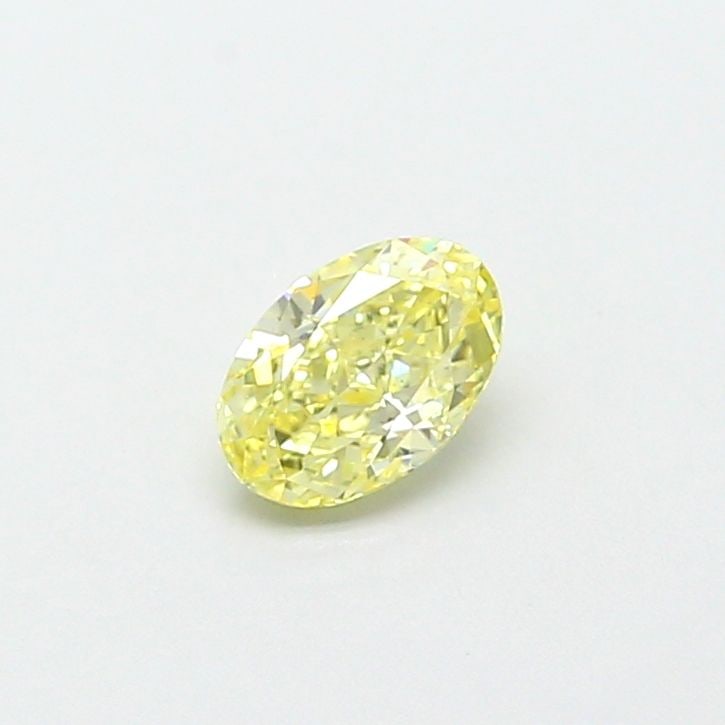 Loose Diamond - OVAL 0.52ct Fancy Yellow VS2: Loose Diamond - OVAL 0.52ct Fancy Yellow VS2 Source: This is a real non-mined Diamond that has been grown in a lab Shape: OVAL Carats: 0.52 Color: Fancy Yellow Certification: IGI Video: