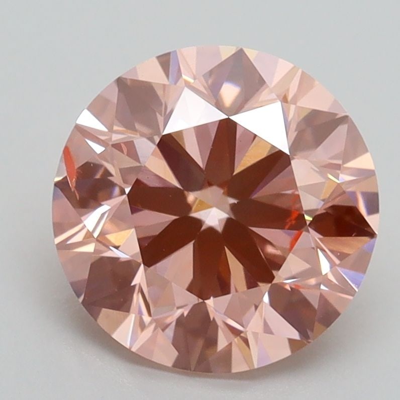 Loose Diamond - ROUND 2.5ct Fancy Intense Pink SI1: Loose Diamond - ROUND 2.5ct Fancy Intense Pink SI1 Source: This is a real non-mined Diamond that has been grown in a lab Shape: ROUND Carats: 2.5 Color: Fancy Intense Pink Certification: IGI Video: