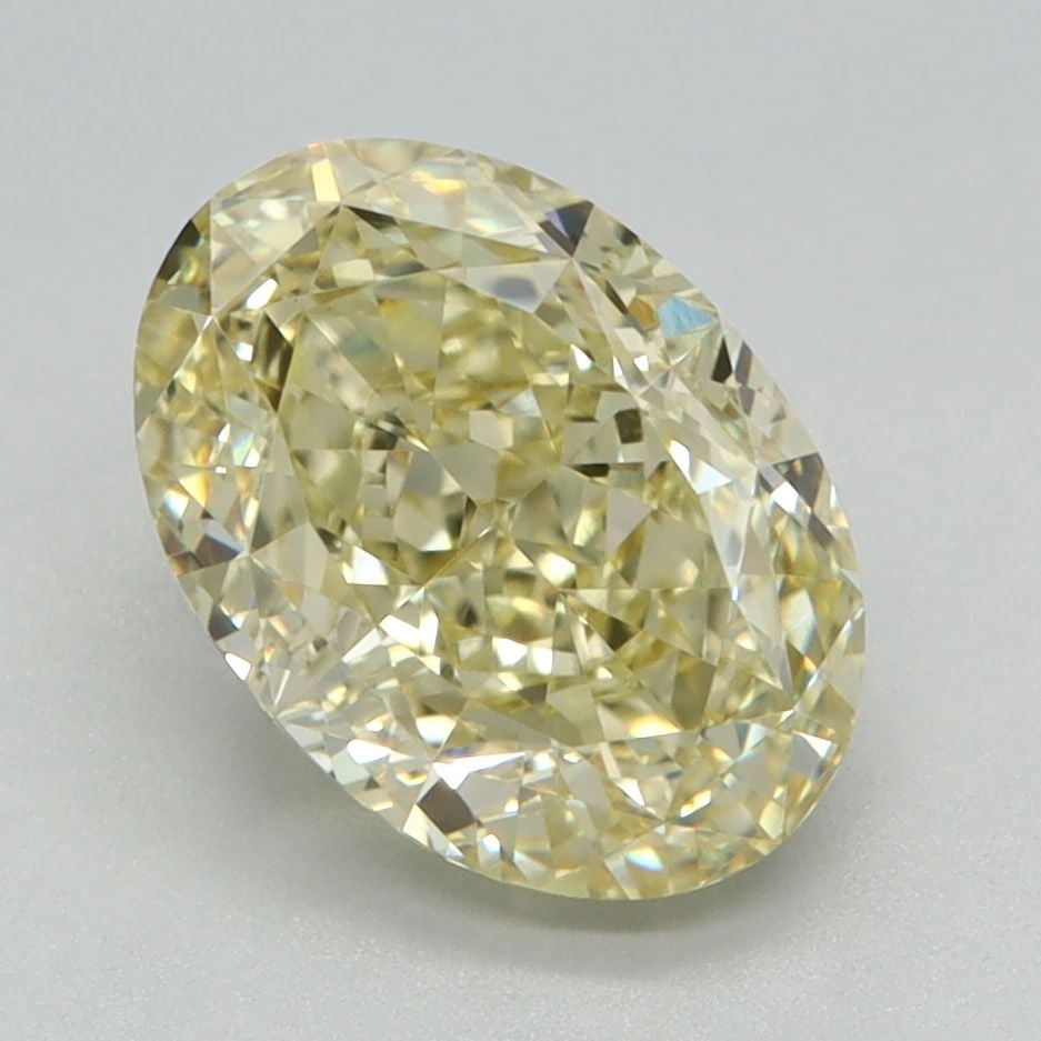 Loose Diamond - OVAL 2.13ct Fancy Intense Yellow VS1: Loose Diamond - OVAL 2.13ct Fancy Intense Yellow VS1 Source: This is a real non-mined Diamond that has been grown in a lab Shape: OVAL Carats: 2.13 Color: Fancy Intense Yellow Certification: IGI Video