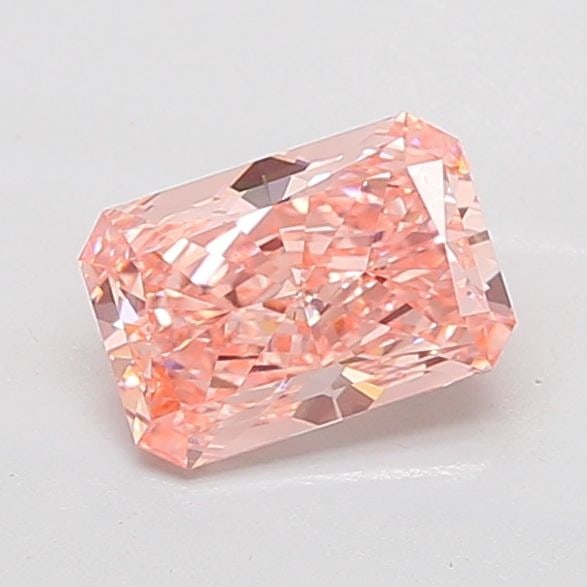 Loose Diamond - RADIANT 2.01ct Fancy Vivid Pink VS1: Loose Diamond - RADIANT 2.01ct Fancy Vivid Pink VS1 Source: This is a real non-mined Diamond that has been grown in a lab Shape: RADIANT Carats: 2.01 Color: Fancy Vivid Pink Certification: IGI Video: