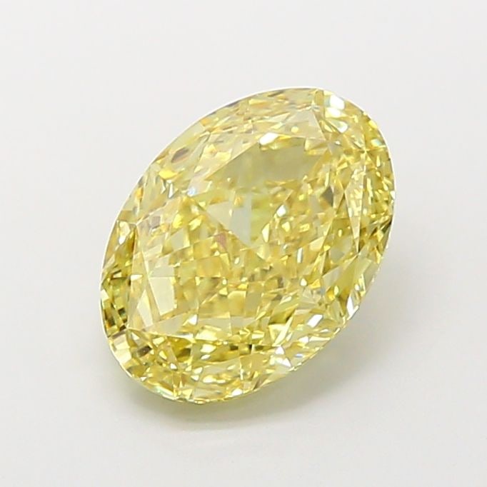 Loose Diamond - OVAL 4.08ct Fancy Yellow VS1: Loose Diamond - OVAL 4.08ct Fancy Yellow VS1 Source: This is a real non-mined Diamond that has been grown in a lab Shape: OVAL Carats: 4.08 Color: Fancy Yellow Certification: IGI Video: