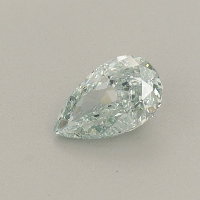 Loose Diamond - PEAR 0.36ct Fancy Light Green VS1: Loose Diamond - PEAR 0.36ct Fancy Light Green VS1 Source: This is a real non-mined Diamond that has been grown in a lab Shape: PEAR Carats: 0.36 Color: Fancy Light Green Certification: IGI Video: