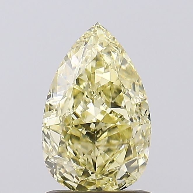 Loose Diamond - PEAR 1.5ct Fancy Yellow VS2: Loose Diamond - PEAR 1.5ct Fancy Yellow VS2 Source: This is a real non-mined Diamond that has been grown in a lab Shape: PEAR Carats: 1.5 Color: Fancy Yellow Certification: IGI Video: Video Link