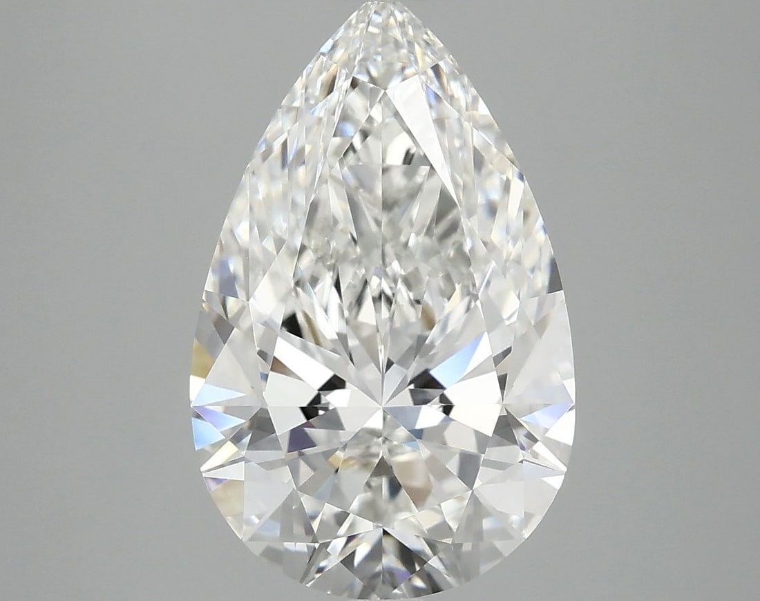 Loose Diamond - PEAR 4.09ct F VVS2: Loose Diamond - PEAR 4.09ct F VVS2 Source: This is a real non-mined Diamond that has been grown in a lab Shape: PEAR Carats: 4.09 Color: F Clarity: VVS2 Certification: IGI Video: Video Link PLEASE