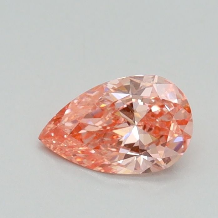 Loose Diamond - PEAR 0.41ct Fancy Vivid Pink VVS2: Loose Diamond - PEAR 0.41ct Fancy Vivid Pink VVS2 Source: This is a real non-mined Diamond that has been grown in a lab Shape: PEAR Carats: 0.41 Color: Fancy Vivid Pink Certification: IGI Video: