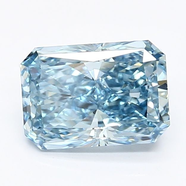 Loose Diamond - RADIANT 1.39ct Fancy Vivid Blue VS1: Loose Diamond - RADIANT 1.39ct Fancy Vivid Blue VS1 Source: This is a real non-mined Diamond that has been grown in a lab Shape: RADIANT Carats: 1.39 Color: Fancy Vivid Blue Certification: IGI Video: