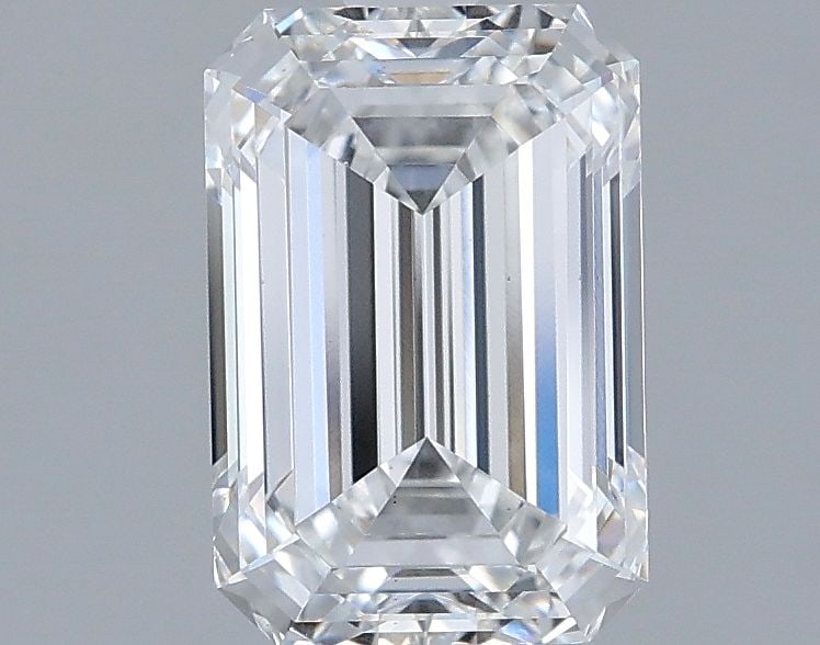 Loose Diamond - EMERALD 2.04ct E VS1: Loose Diamond - EMERALD 2.04ct E VS1 Source: This is a real non-mined Diamond that has been grown in a lab Shape: EMERALD Carats: 2.04 Color: E Clarity: VS1 Certification: IGI Video: