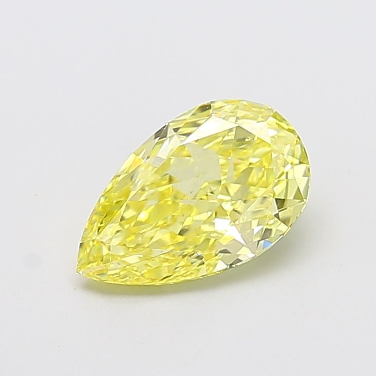 Loose Diamond - PEAR 2.08ct Fancy Intense Yellow VS1: Loose Diamond - PEAR 2.08ct Fancy Intense Yellow VS1 Source: This is a real non-mined Diamond that has been grown in a lab Shape: PEAR Carats: 2.08 Color: Fancy Intense Yellow Certification: IGI Video
