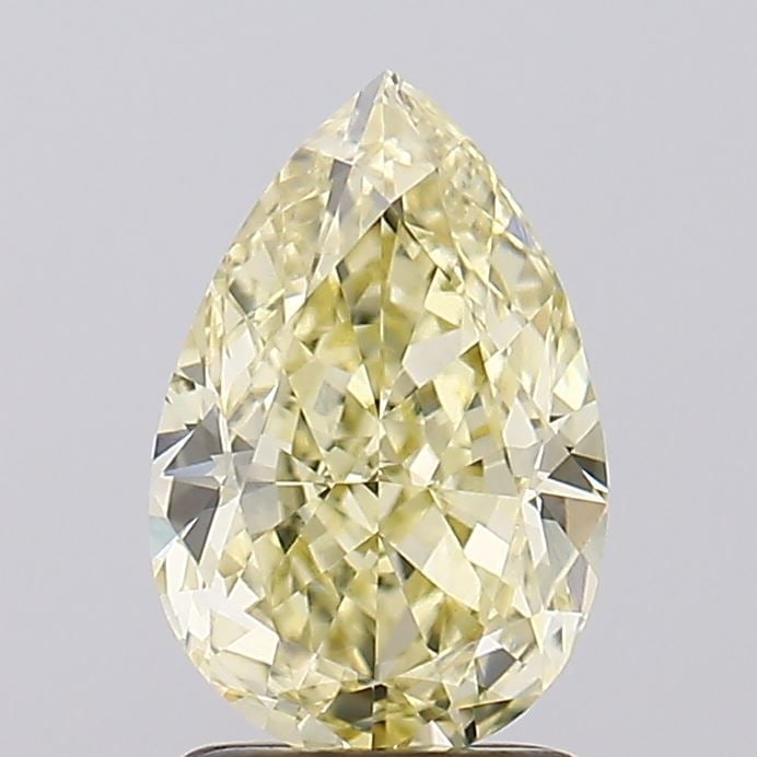 Loose Diamond - PEAR 2.02ct Fancy Yellow VVS2: Loose Diamond - PEAR 2.02ct Fancy Yellow VVS2 Source: This is a real non-mined Diamond that has been grown in a lab Shape: PEAR Carats: 2.02 Color: Fancy Yellow Certification: IGI Video: