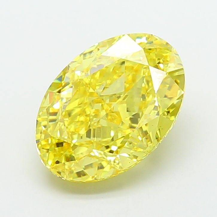 Loose Diamond - OVAL 9.01ct Fancy Vivid Yellow VS1: Loose Diamond - OVAL 9.01ct Fancy Vivid Yellow VS1 Source: This is a real non-mined Diamond that has been grown in a lab Shape: OVAL Carats: 9.01 Color: Fancy Vivid Yellow Certification: IGI Video:
