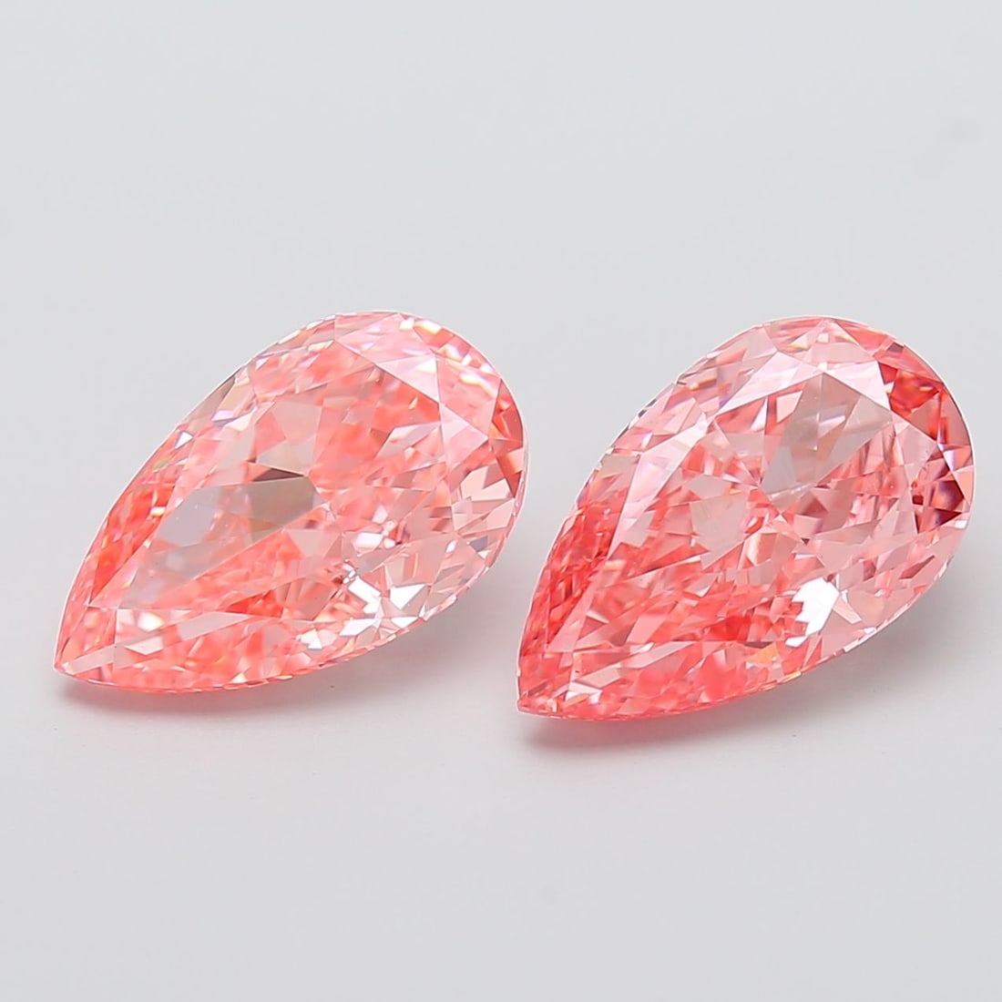 Loose Diamond - PEAR 5.07ct Fancy Vivid Pink VS1 (1 of 1)