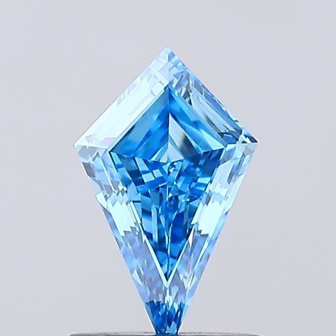 Loose Diamond - KITE 0.68ct Fancy Vivid Blue VVS2: Loose Diamond - KITE 0.68ct Fancy Vivid Blue VVS2 Source: This is a real non-mined Diamond that has been grown in a lab Shape: KITE Carats: 0.68 Color: Fancy Vivid Blue Certification: IGI Video: