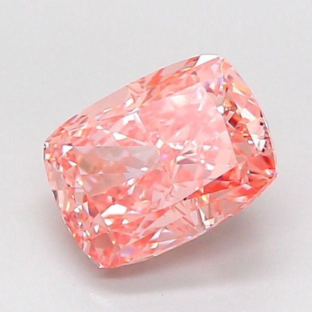 Loose Diamond - CUSHION MODIFIED 1.57ct Fancy Vivid Pink VS1: Loose Diamond - CUSHION MODIFIED 1.57ct Fancy Vivid Pink VS1 Source: This is a real non-mined Diamond that has been grown in a lab Shape: CUSHION MODIFIED Carats: 1.57 Color: Fancy Vivid Pink Certific