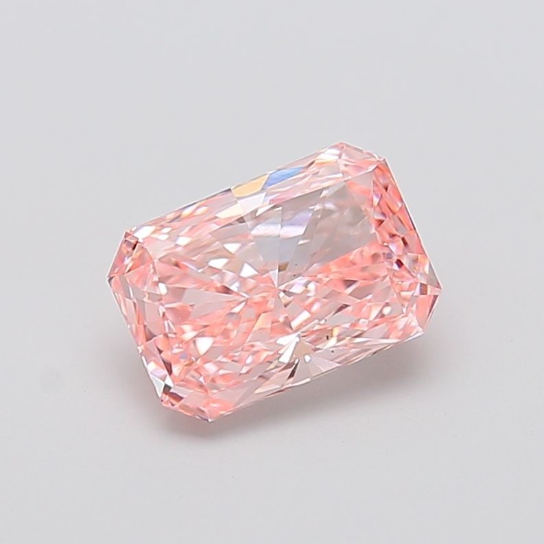 Loose Diamond - RADIANT 2.5ct Fancy Intense Pink VS2: Loose Diamond - RADIANT 2.5ct Fancy Intense Pink VS2 Source: This is a real non-mined Diamond that has been grown in a lab Shape: RADIANT Carats: 2.5 Color: Fancy Intense Pink Certification: IGI Video