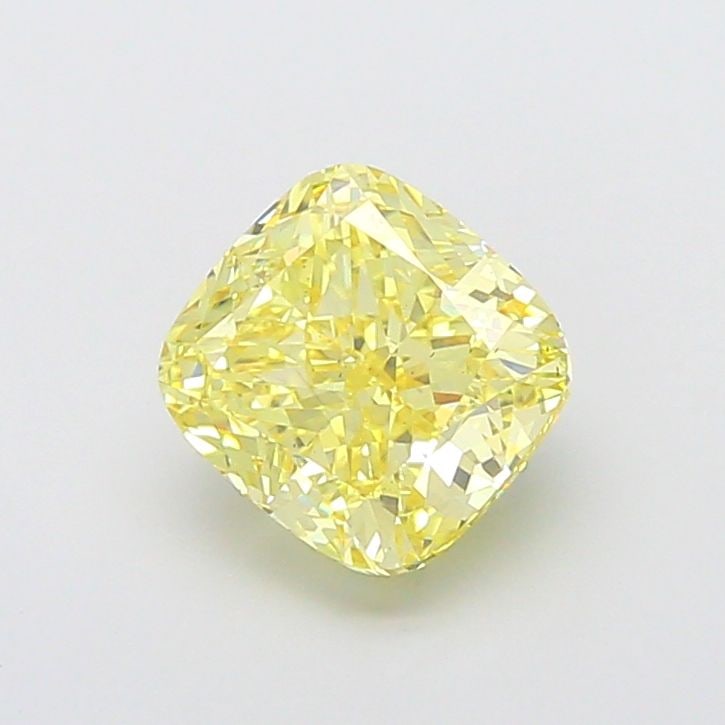Loose Diamond - CUSHION MODIFIED 3.51ct Fancy Intense Yellow VS2 (1 of 1)