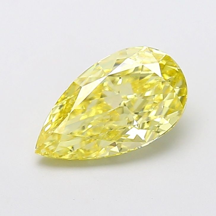 Loose Diamond - PEAR 2.51ct Fancy Intense Yellow VS2: Loose Diamond - PEAR 2.51ct Fancy Intense Yellow VS2 Source: This is a real non-mined Diamond that has been grown in a lab Shape: PEAR Carats: 2.51 Color: Fancy Intense Yellow Certification: IGI Video