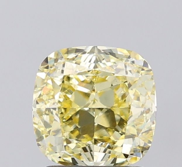 Loose Diamond - CUSHION MODIFIED 1.91ct Fancy Intense Yellow VS2: Loose Diamond - CUSHION MODIFIED 1.91ct Fancy Intense Yellow VS2 Source: This is a real non-mined Diamond that has been grown in a lab Shape: CUSHION MODIFIED Carats: 1.91 Color: Fancy Intense Yellow 