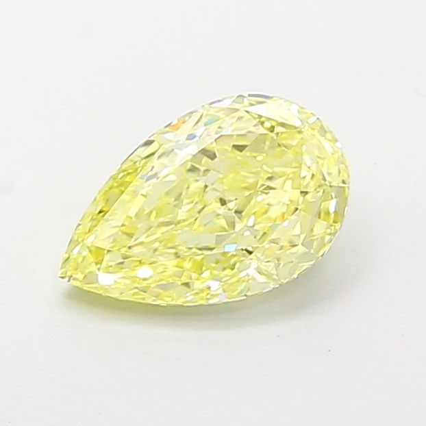 Loose Diamond - PEAR 1.06ct Fancy Intense Yellow VVS2: Loose Diamond - PEAR 1.06ct Fancy Intense Yellow VVS2 Source: This is a real non-mined Diamond that has been grown in a lab Shape: PEAR Carats: 1.06 Color: Fancy Intense Yellow Certification: IGI Vide