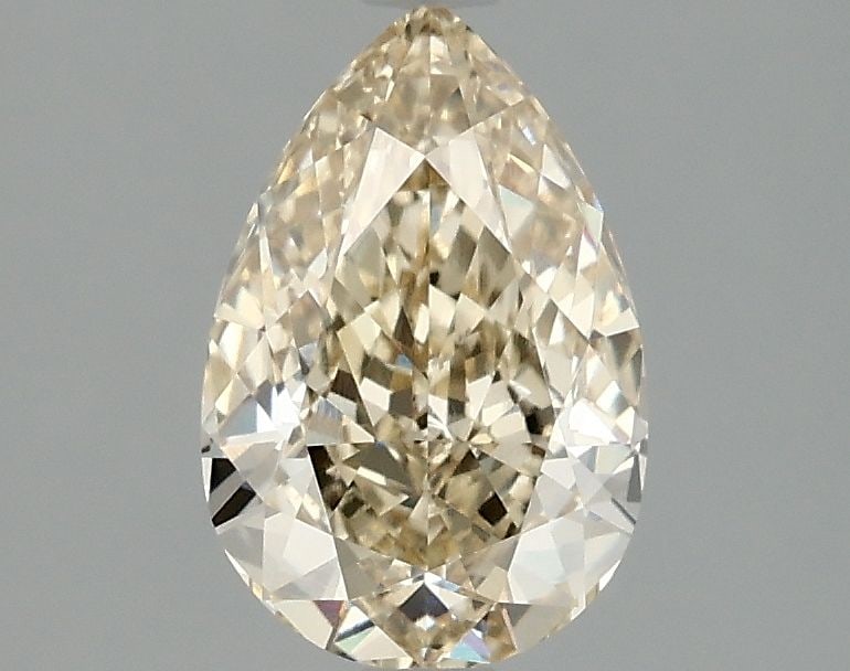 Loose Diamond - PEAR 1.58ct Fancy Yellow VVS2: Loose Diamond - PEAR 1.58ct Fancy Yellow VVS2 Source: This is a real non-mined Diamond that has been grown in a lab Shape: PEAR Carats: 1.58 Color: Fancy Yellow Certification: IGI Video: