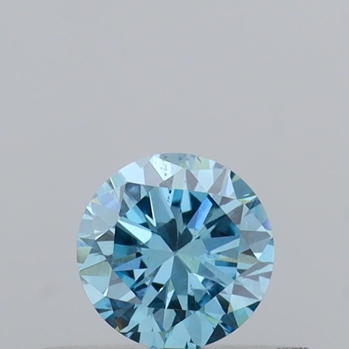 Loose Diamond - ROUND 0.33ct Fancy Vivid Blue VVS2: Loose Diamond - ROUND 0.33ct Fancy Vivid Blue VVS2 Source: This is a real non-mined Diamond that has been grown in a lab Shape: ROUND Carats: 0.33 Color: Fancy Vivid Blue Certification: IGI Video:
