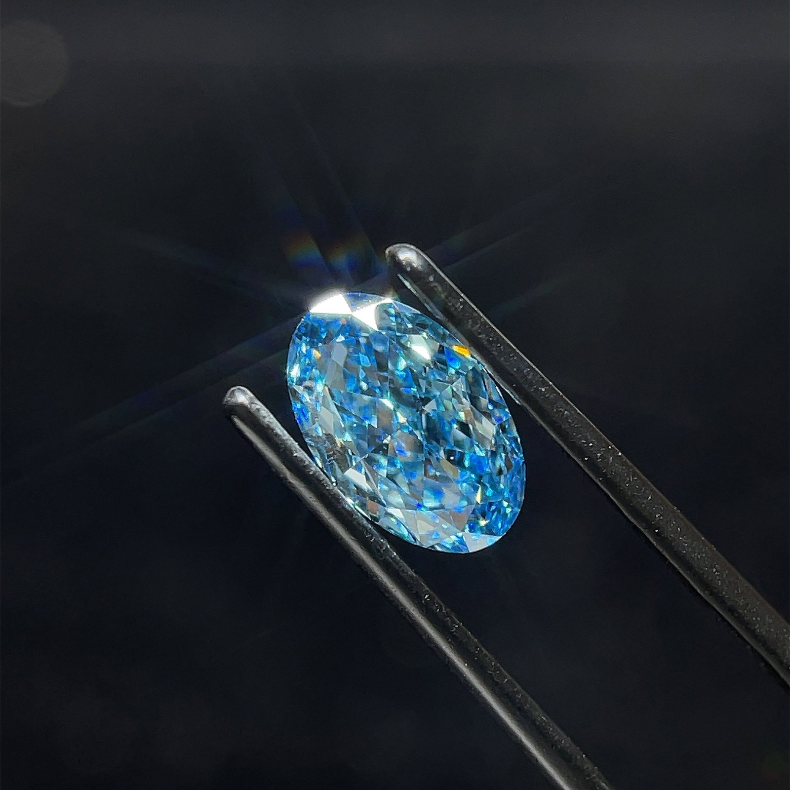 Loose Diamond - OVAL 1.81ct Fancy Vivid Blue VS1 (1 of 1)