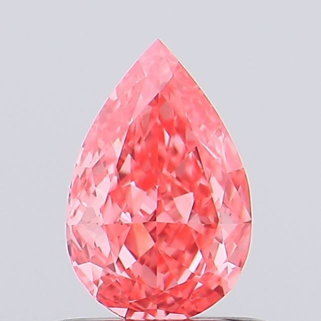 Loose Diamond - PEAR 0.51ct Fancy Intense Pink VS1: Loose Diamond - PEAR 0.51ct Fancy Intense Pink VS1 Source: This is a real non-mined Diamond that has been grown in a lab Shape: PEAR Carats: 0.51 Color: Fancy Intense Pink Certification: NONE Video:
