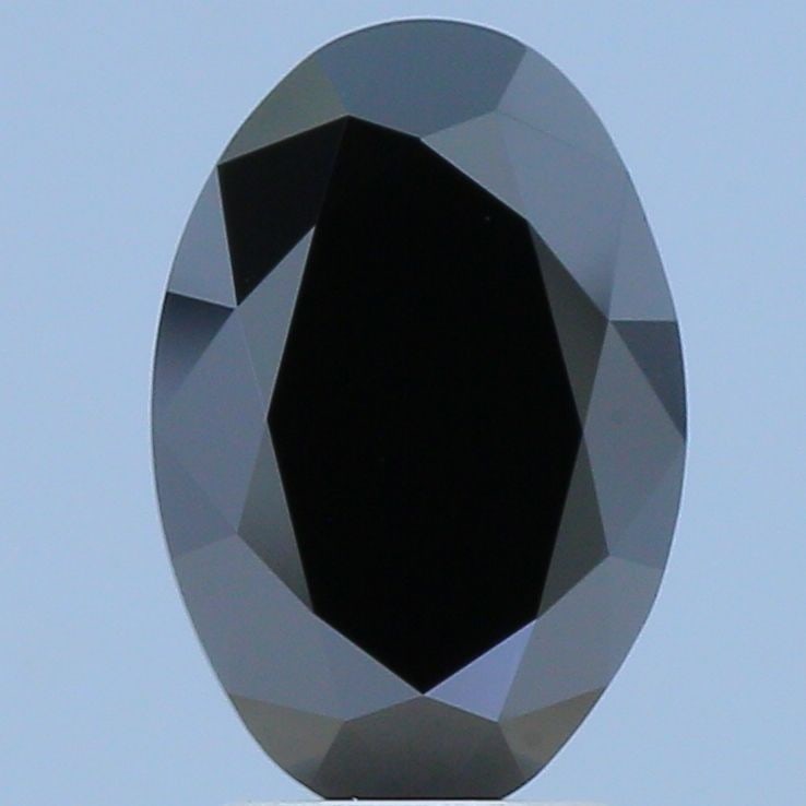 Loose Diamond - OVAL 2.51ct Fancy Black: Loose Diamond - OVAL 2.51ct Fancy Black Source: This is a real non-mined Diamond that has been grown in a lab Shape: OVAL Carats: 2.51 Color: Fancy Black Certification: IGI Video: