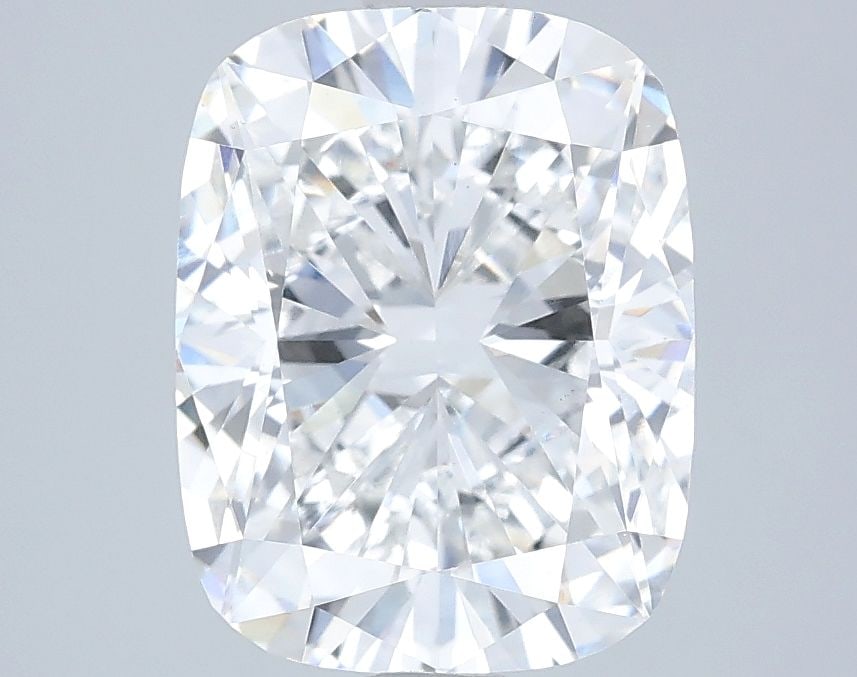 Loose Diamond - CUSHION MODIFIED 3.5ct F VS1: Loose Diamond - CUSHION MODIFIED 3.5ct F VS1 Source: This is a real non-mined Diamond that has been grown in a lab Shape: CUSHION MODIFIED Carats: 3.5 Color: F Clarity: VS1 Certification: IGI Video: