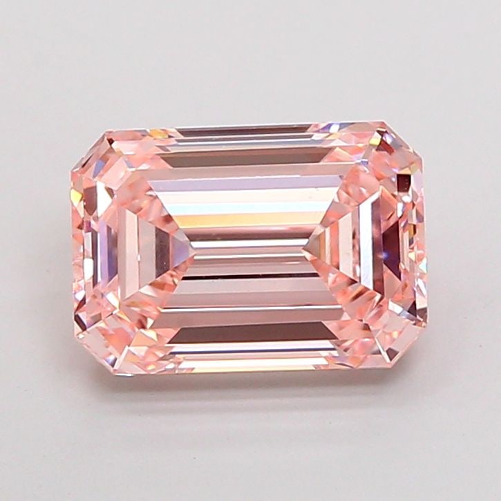 Loose Diamond - EMERALD 3.52ct Fancy Intense Pink VVS2: Loose Diamond - EMERALD 3.52ct Fancy Intense Pink VVS2 Source: This is a real non-mined Diamond that has been grown in a lab Shape: EMERALD Carats: 3.52 Color: Fancy Intense Pink Certification: IGI PL