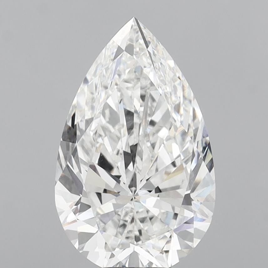 Loose Diamond - PEAR 7.26ct E VVS2: Loose Diamond - PEAR 7.26ct E VVS2 Source: This is a real non-mined Diamond that has been grown in a lab Shape: PEAR Carats: 7.26 Color: E Clarity: VVS2 Certification: IGI Video:
