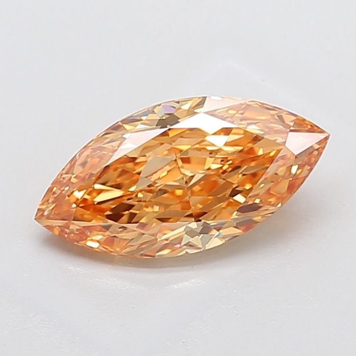 Loose Diamond - MARQUISE 2.53ct Fancy Vivid Brownish Yellow VVS2: Loose Diamond - MARQUISE 2.53ct Fancy Vivid Brownish Yellow VVS2 Source: This is a real non-mined Diamond that has been grown in a lab Shape: MARQUISE Carats: 2.53 Color: Fancy Vivid Brownish Yellow C