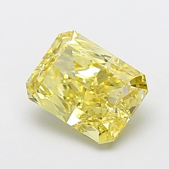 Loose Diamond - RADIANT 1.69ct Fancy Intense Yellow VS1: Loose Diamond - RADIANT 1.69ct Fancy Intense Yellow VS1 Source: This is a real non-mined Diamond that has been grown in a lab Shape: RADIANT Carats: 1.69 Color: Fancy Intense Yellow Certification: IGI
