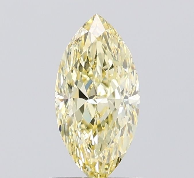 Loose Diamond - MARQUISE 1.04ct Fancy Intense Yellow VS2: Loose Diamond - MARQUISE 1.04ct Fancy Intense Yellow VS2 Source: This is a real non-mined Diamond that has been grown in a lab Shape: MARQUISE Carats: 1.04 Color: Fancy Intense Yellow Certification: I