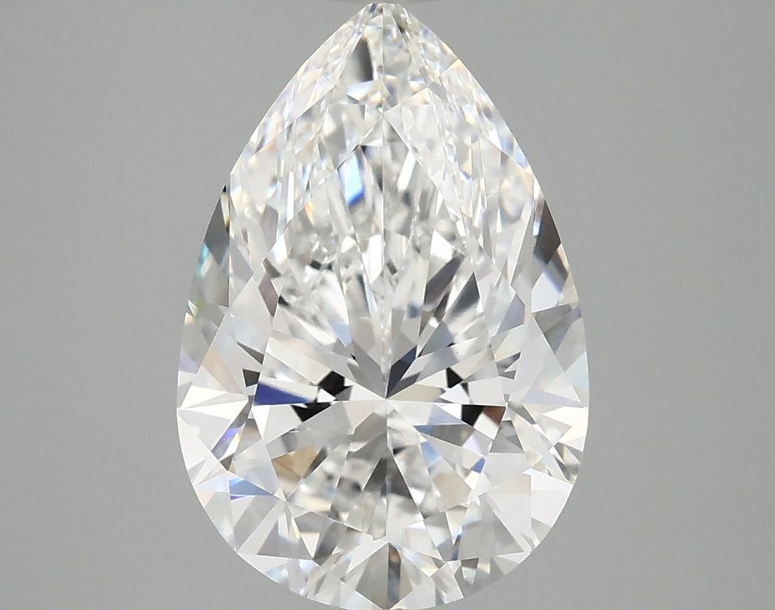 Loose Diamond - PEAR 4.09ct E VVS2: Loose Diamond - PEAR 4.09ct E VVS2 Source: This is a real non-mined Diamond that has been grown in a lab Shape: PEAR Carats: 4.09 Color: E Clarity: VVS2 Certification: IGI Video: