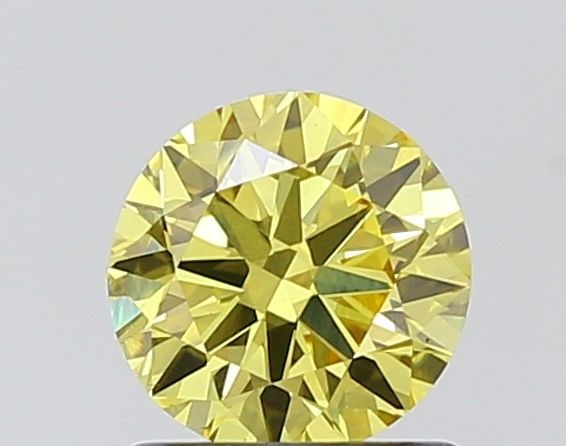 Loose Diamond - ROUND 0.91ct Fancy Intense Yellow VS1: Loose Diamond - ROUND 0.91ct Fancy Intense Yellow VS1 Source: This is a real non-mined Diamond that has been grown in a lab Shape: ROUND Carats: 0.91 Color: Fancy Intense Yellow Certification: IGI Vid