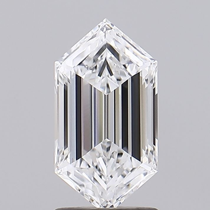 Loose Diamond - HEXAGONAL 1.58ct D VVS2: Loose Diamond - HEXAGONAL 1.58ct D VVS2 Source: This is a real non-mined Diamond that has been grown in a lab Shape: HEXAGONAL Carats: 1.58 Color: D Clarity: VVS2 Certification: IGI Video: