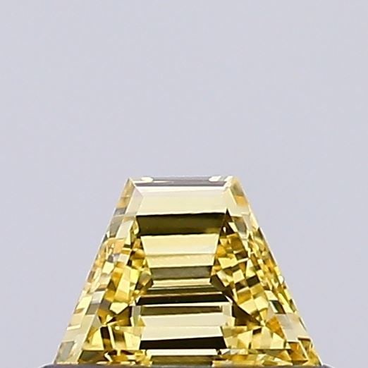 Loose Diamond - TRAPEZOID 0.28ct Fancy Intense Brownish Yellow VVS2: Loose Diamond - TRAPEZOID 0.28ct Fancy Intense Brownish Yellow VVS2 Source: This is a real non-mined Diamond that has been grown in a lab Shape: TRAPEZOID Carats: 0.28 Color: Fancy Intense Brownish Ye
