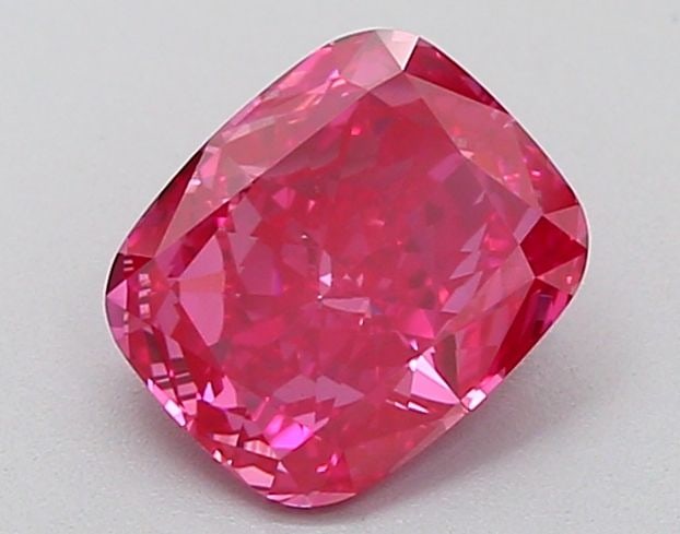 Loose Diamond - CUSHION MODIFIED 1.21ct Fancy Vivid Pink VS1: Loose Diamond - CUSHION MODIFIED 1.21ct Fancy Vivid Pink VS1 Source: This is a real non-mined Diamond that has been grown in a lab Shape: CUSHION MODIFIED Carats: 1.21 Color: Fancy Vivid Pink Certific