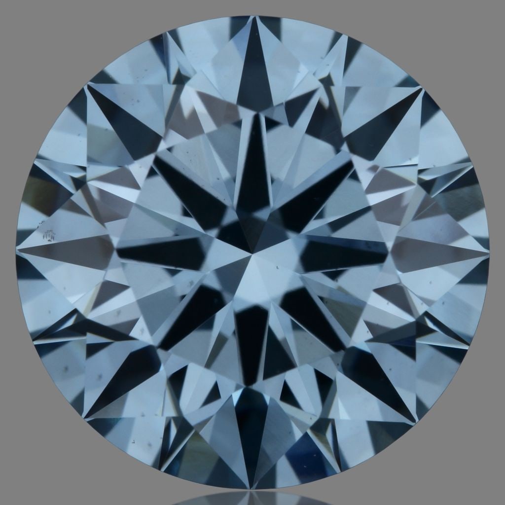 Ideal Loose Diamond - ROUND 2.77ct Fancy Vivid Blue VS2: Ideal Loose Diamond - ROUND 2.77ct Fancy Vivid Blue VS2 Source: This is a real non-mined Diamond that has been grown in a lab Shape: ROUND Carats: 2.77 Color: Fancy Vivid Blue Certification: IGI