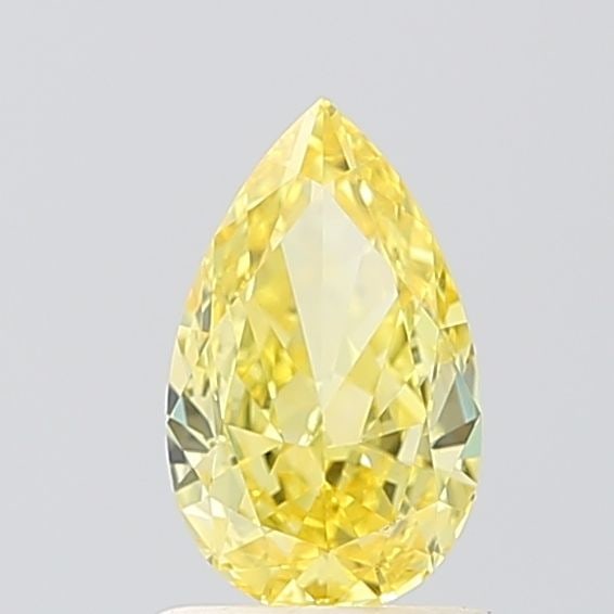 Loose Diamond - PEAR 1.0ct Fancy Vivid Yellow VS1: Loose Diamond - PEAR 1.0ct Fancy Vivid Yellow VS1 Source: This is a real non-mined Diamond that has been grown in a lab Shape: PEAR Carats: 1.0 Color: Fancy Vivid Yellow Certification: IGI Video: