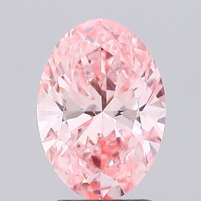 Loose Diamond - OVAL 2.05ct Fancy Vivid Pink VS1: Loose Diamond - OVAL 2.05ct Fancy Vivid Pink VS1 Source: This is a real non-mined Diamond that has been grown in a lab Shape: OVAL Carats: 2.05 Color: Fancy Vivid Pink Certification: IGI Video: