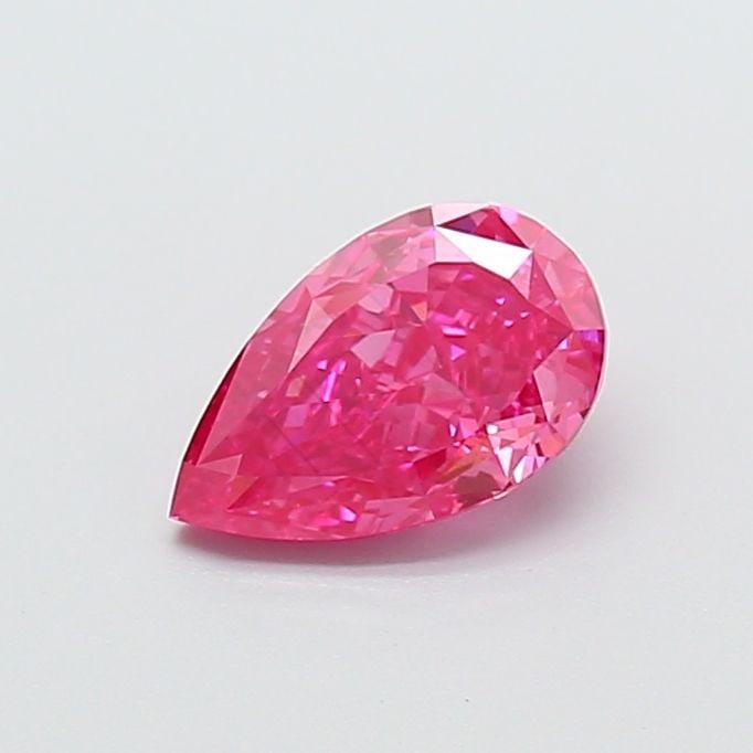 Loose Diamond - PEAR 1.07ct Fancy Vivid Pink VS1: Loose Diamond - PEAR 1.07ct Fancy Vivid Pink VS1 Source: This is a real non-mined Diamond that has been grown in a lab Shape: PEAR Carats: 1.07 Color: Fancy Vivid Pink Certification: NONE Video: