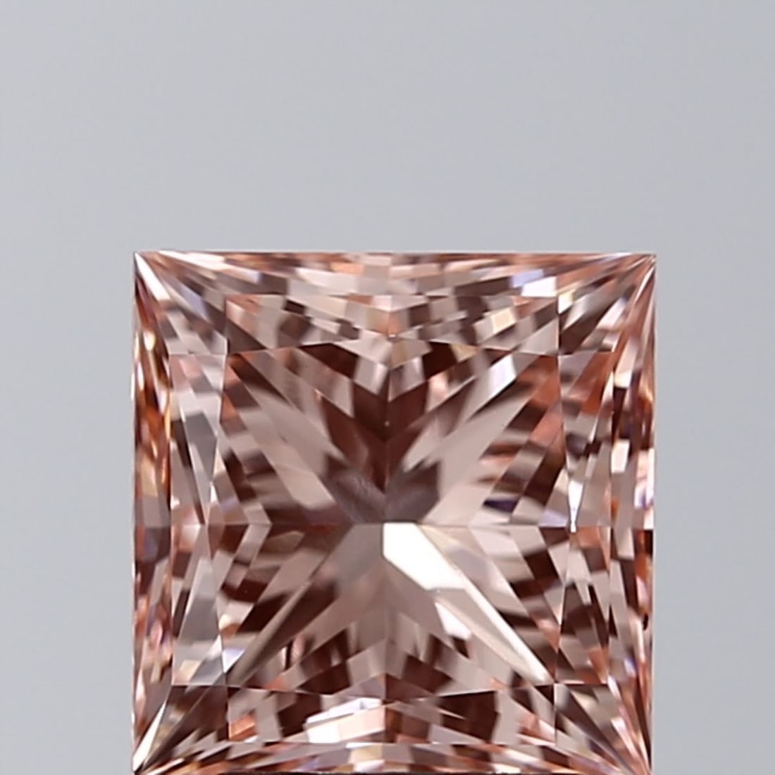 Loose Diamond - PRINCESS 2.44ct Fancy Intense Pink VVS2: Loose Diamond - PRINCESS 2.44ct Fancy Intense Pink VVS2 Source: This is a real non-mined Diamond that has been grown in a lab Shape: PRINCESS Carats: 2.44 Color: Fancy Intense Pink Certification: IGI 