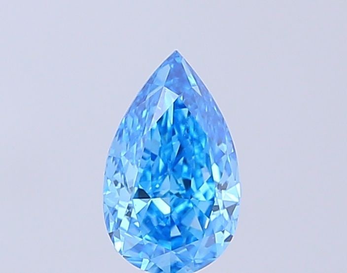 Loose Diamond - PEAR 0.95ct Fancy Vivid Blue VS1: Loose Diamond - PEAR 0.95ct Fancy Vivid Blue VS1 Source: This is a real non-mined Diamond that has been grown in a lab Shape: PEAR Carats: 0.95 Color: Fancy Vivid Blue Certification: IGI Video: