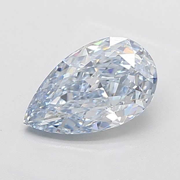 Loose Diamond - PEAR 2.29ct Fancy Blue VS1: Loose Diamond - PEAR 2.29ct Fancy Blue VS1 Source: This is a real non-mined Diamond that has been grown in a lab Shape: PEAR Carats: 2.29 Color: Fancy Blue Certification: IGI Video: